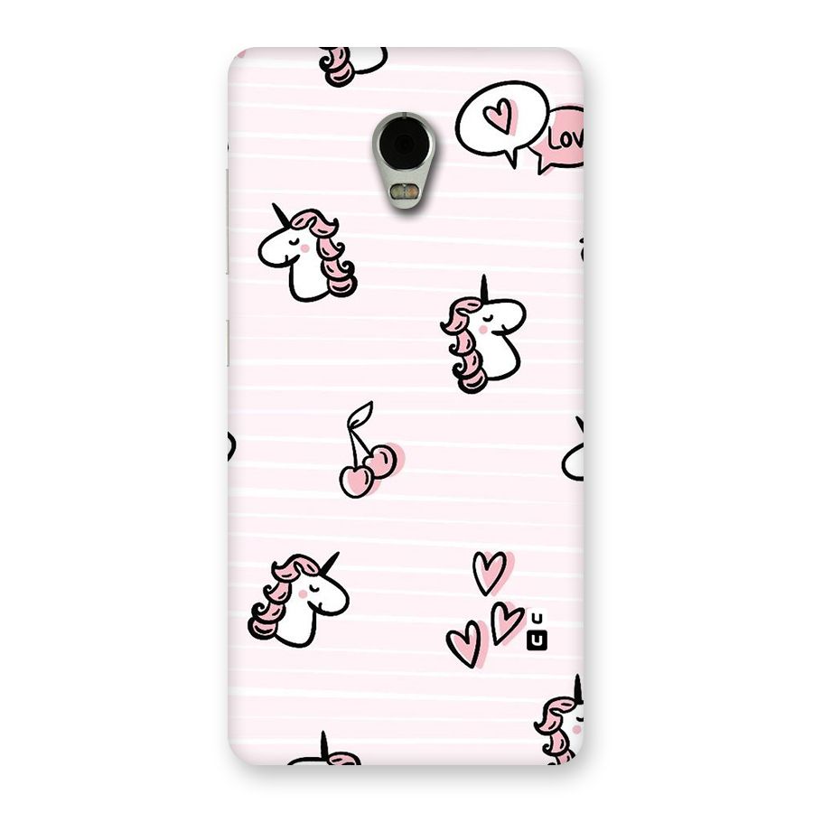 Strawberries And Unicorns Back Case for Lenovo Vibe P1