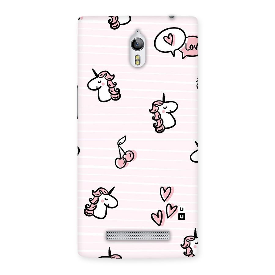 Strawberries And Unicorns Back Case for Oppo Find 7