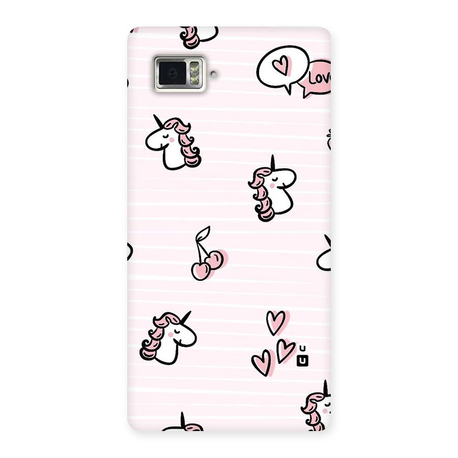 Strawberries And Unicorns Back Case for Vibe Z2 Pro K920