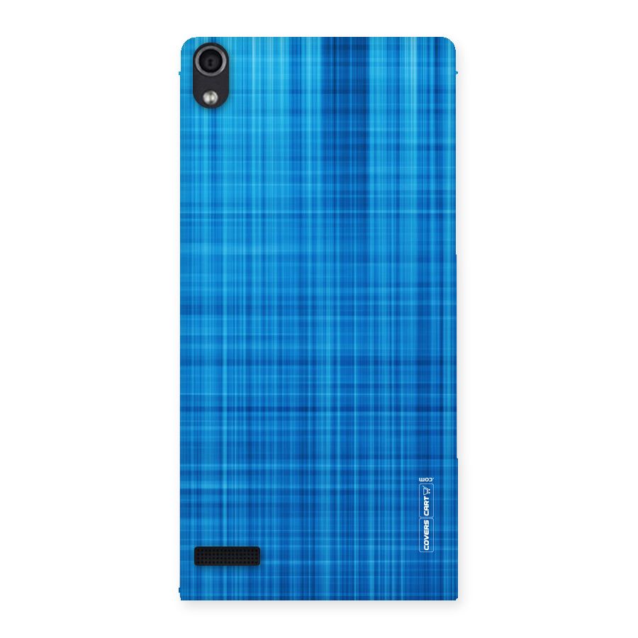 Stripe Blue Abstract Back Case for Ascend P6
