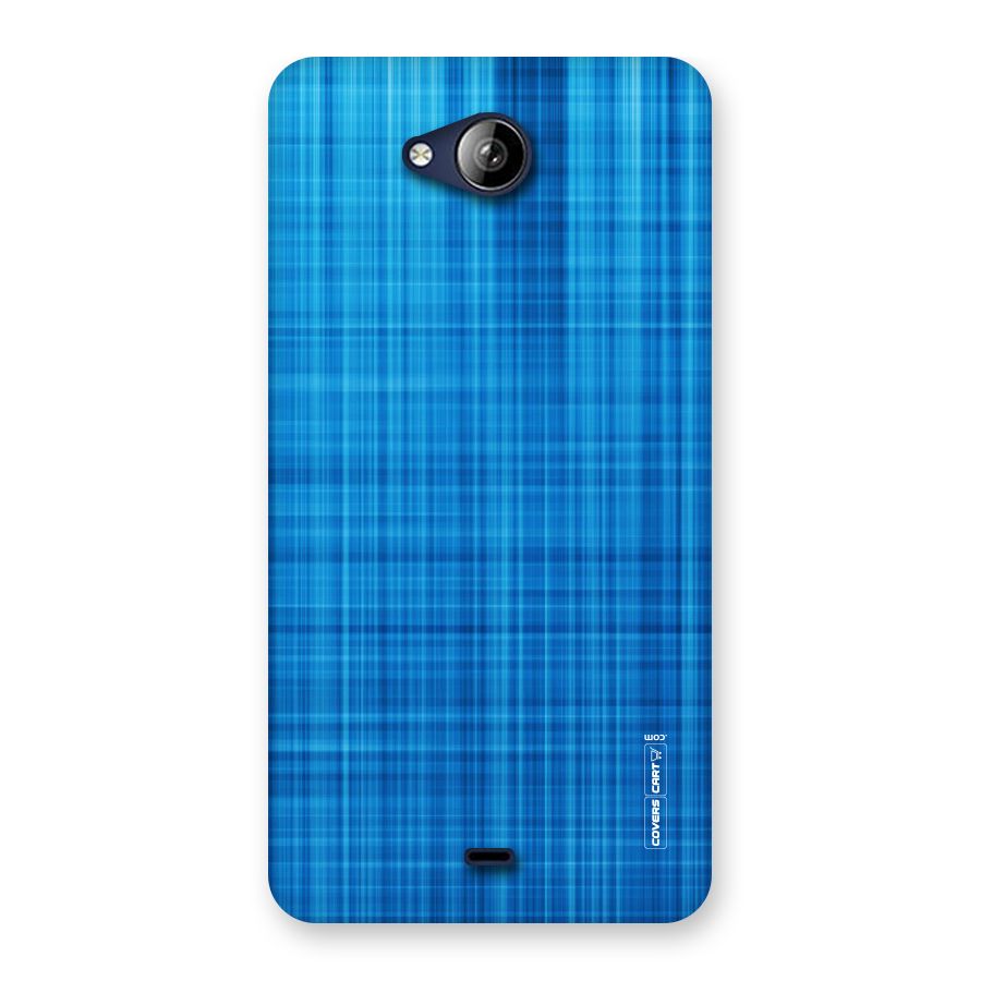 Stripe Blue Abstract Back Case for Canvas Play Q355
