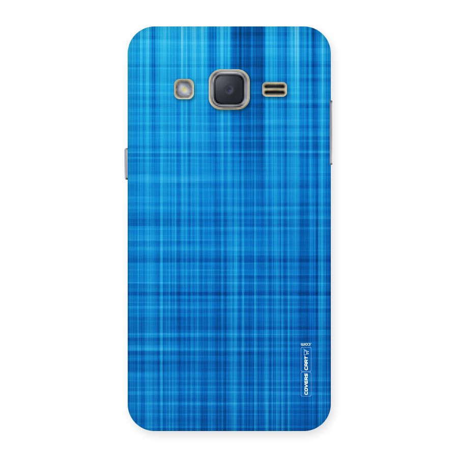 Stripe Blue Abstract Back Case for Galaxy J2