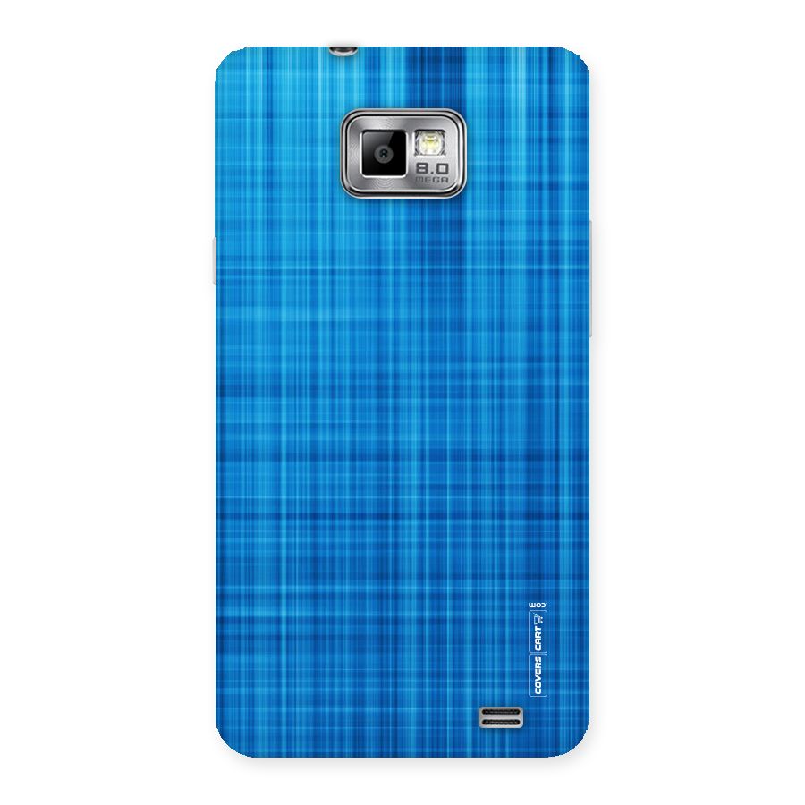 Stripe Blue Abstract Back Case for Galaxy S2