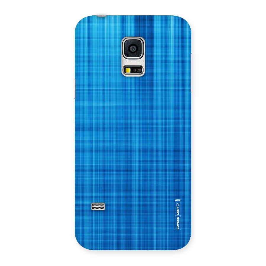 Stripe Blue Abstract Back Case for Galaxy S5 Mini