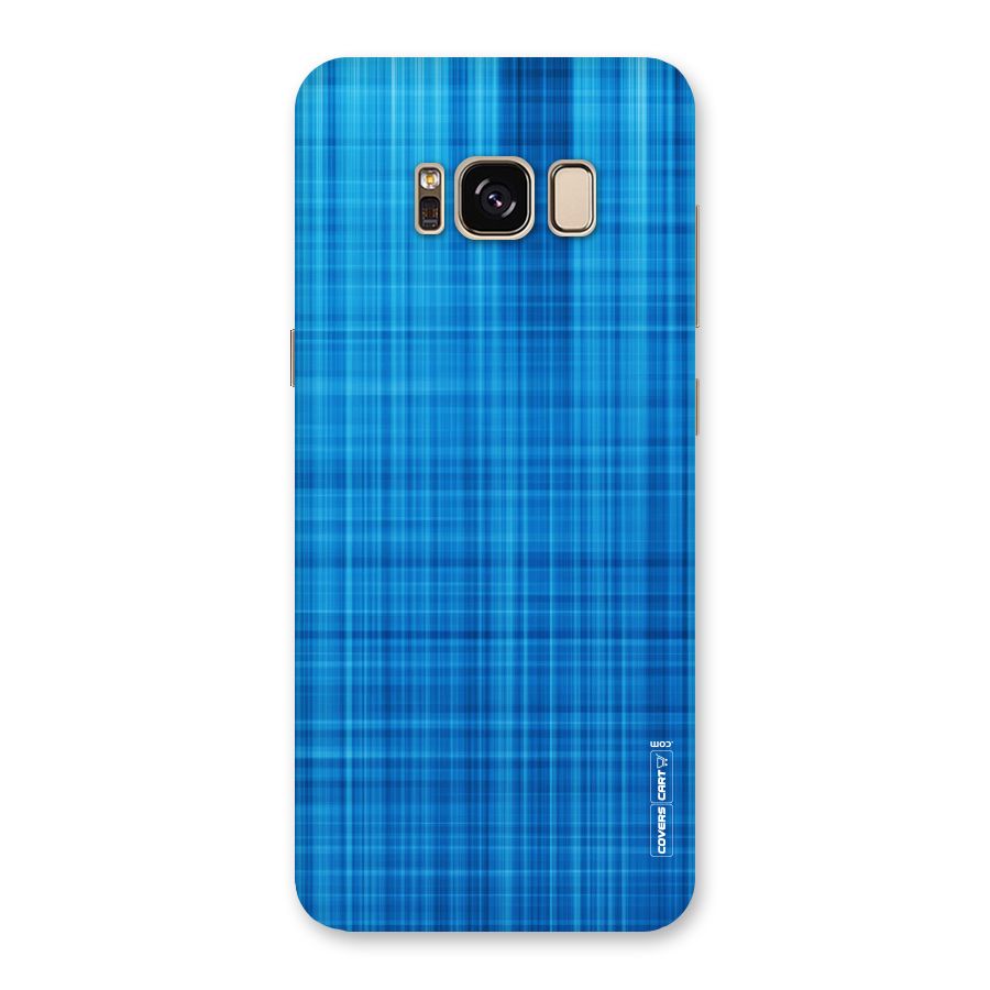 Stripe Blue Abstract Back Case for Galaxy S8