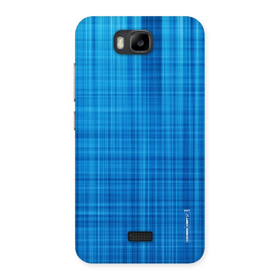 Stripe Blue Abstract Back Case for Honor Bee