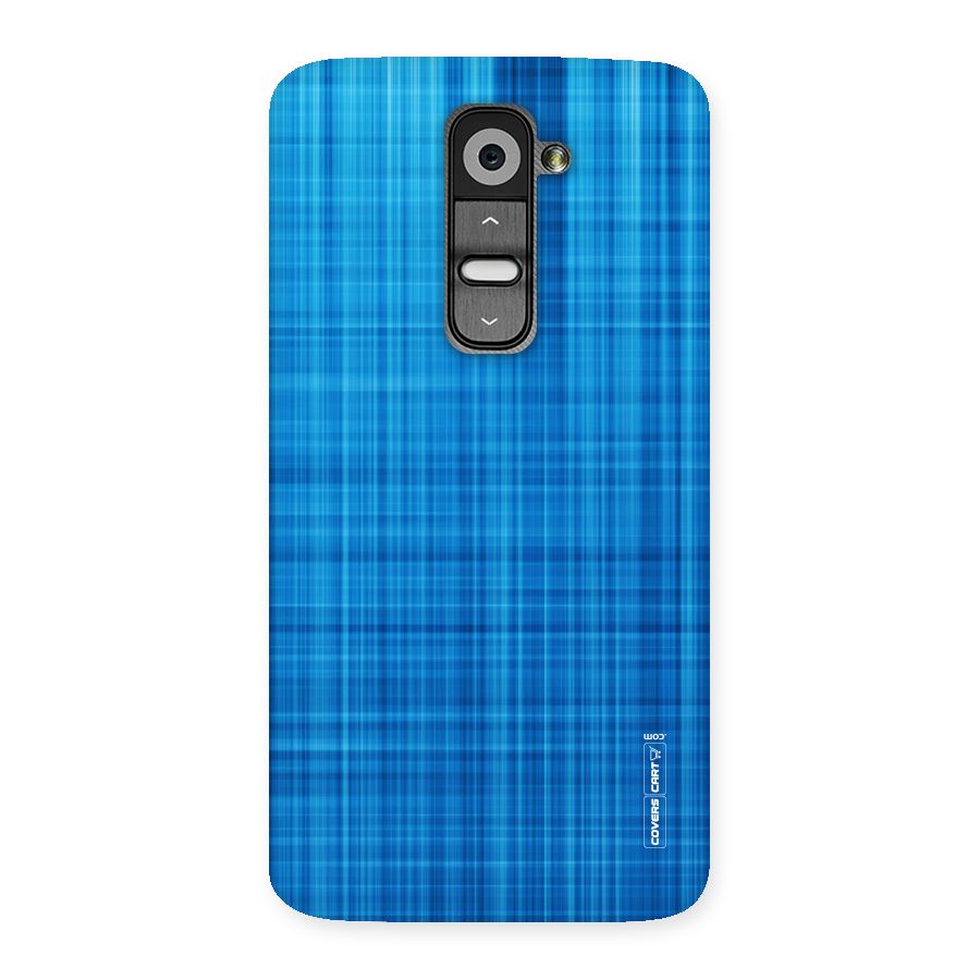 Stripe Blue Abstract Back Case for LG G2