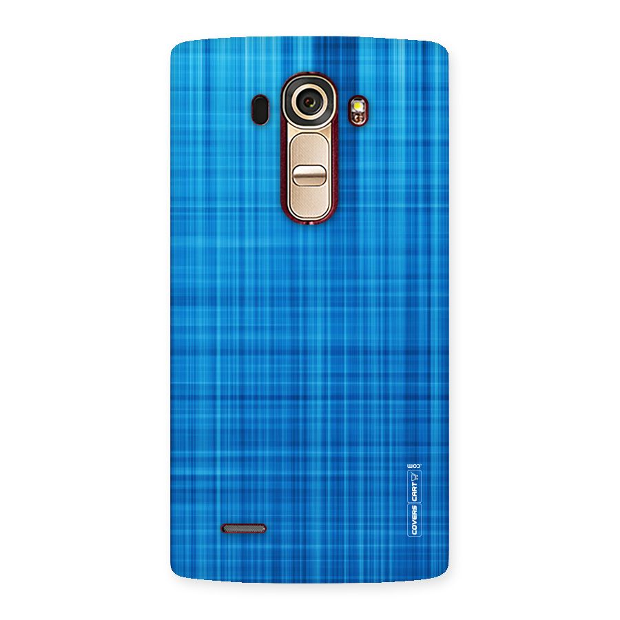 Stripe Blue Abstract Back Case for LG G4