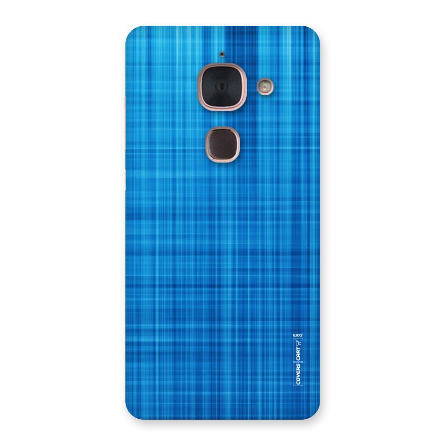 Stripe Blue Abstract Back Case for Le Max 2