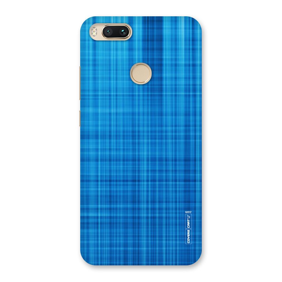 Stripe Blue Abstract Back Case for Mi A1
