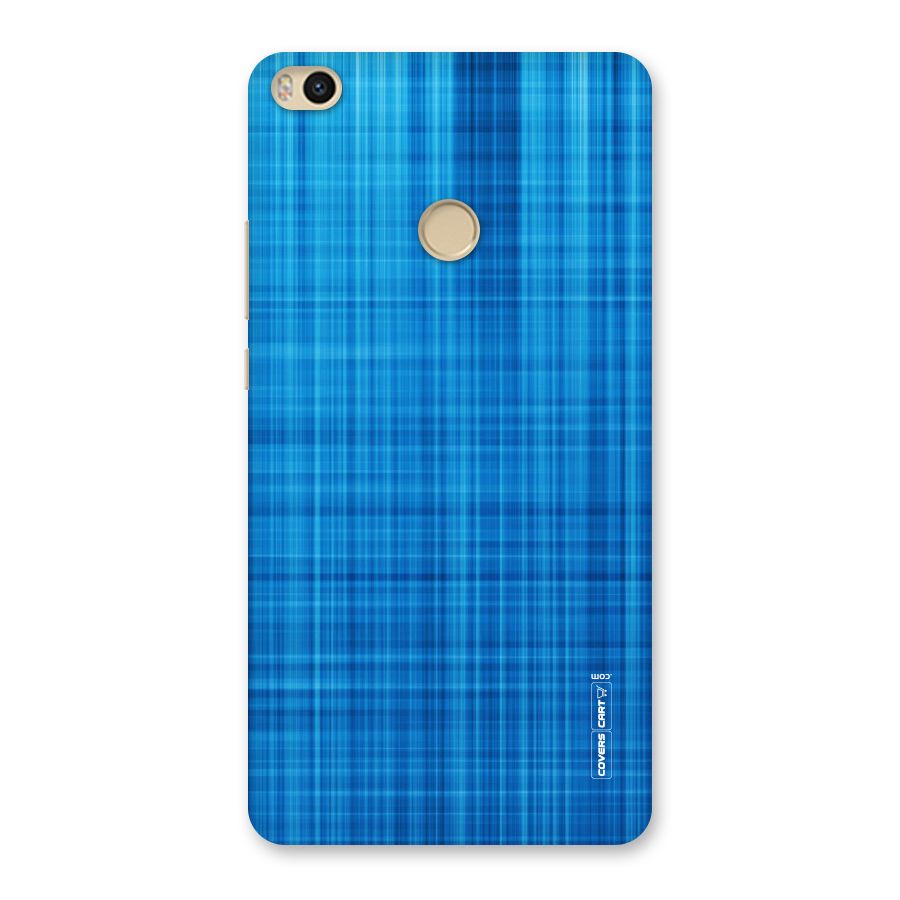 Stripe Blue Abstract Back Case for Mi Max 2