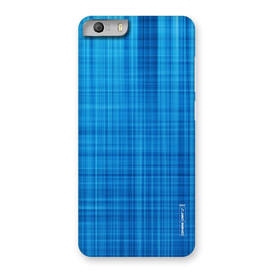 Stripe Blue Abstract Back Case for Micromax Canvas Knight 2