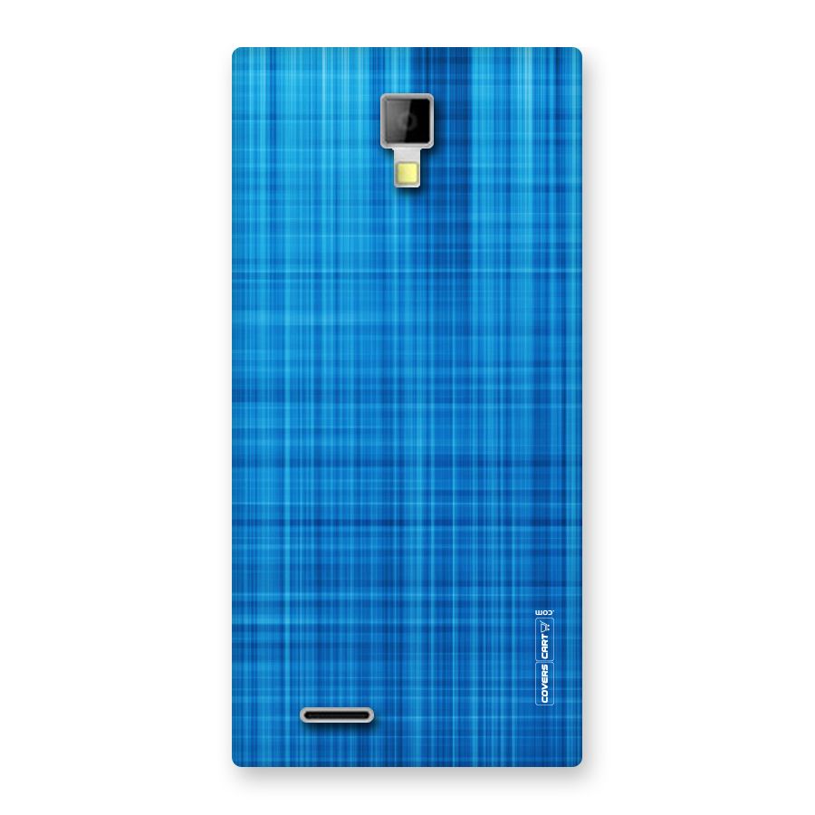 Stripe Blue Abstract Back Case for Micromax Canvas Xpress A99