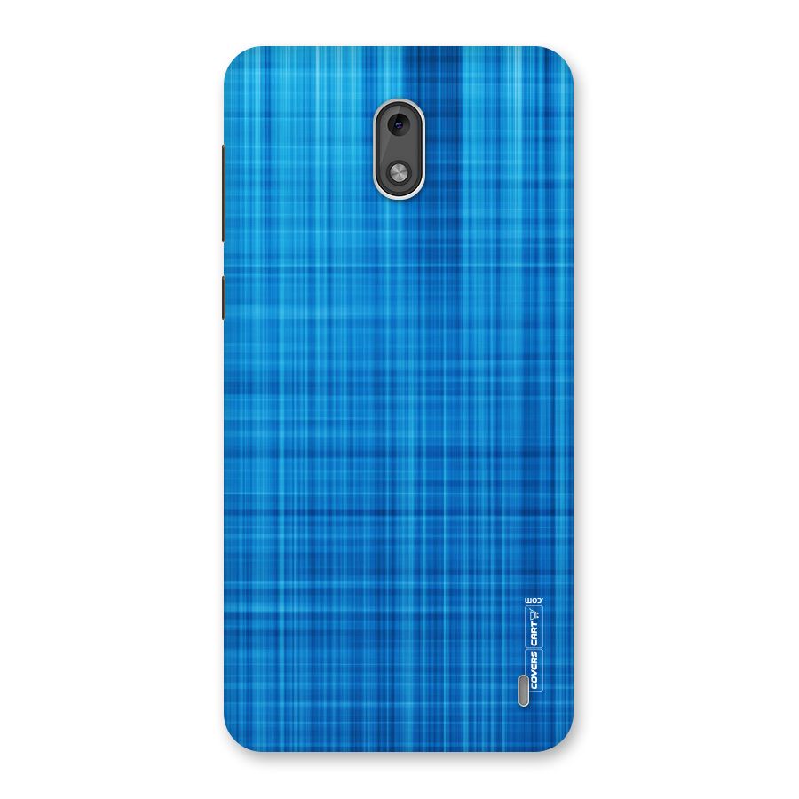 Stripe Blue Abstract Back Case for Nokia 2