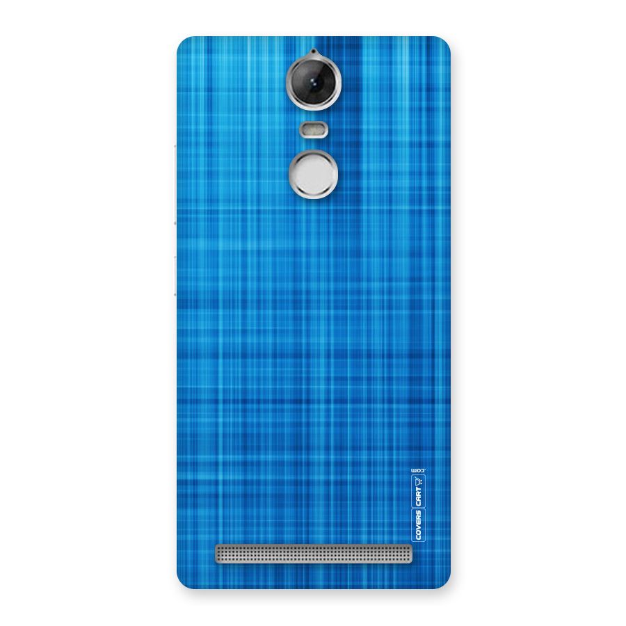Stripe Blue Abstract Back Case for Vibe K5 Note