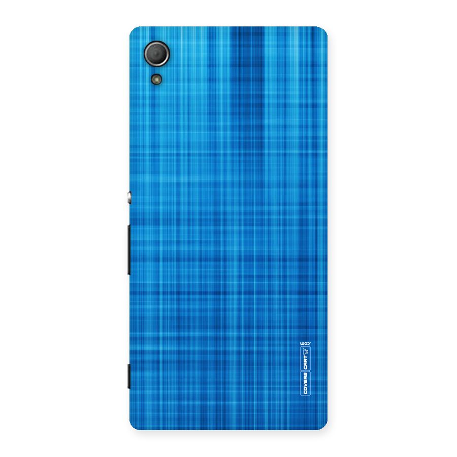 Stripe Blue Abstract Back Case for Xperia Z4