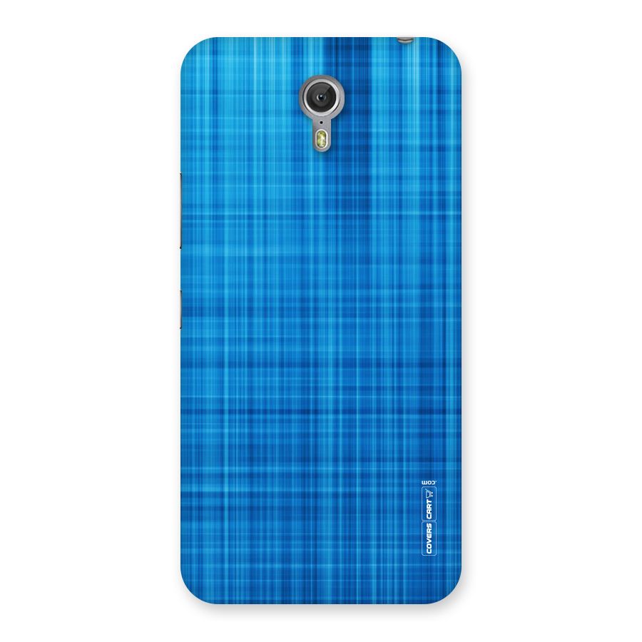 Stripe Blue Abstract Back Case for Zuk Z1
