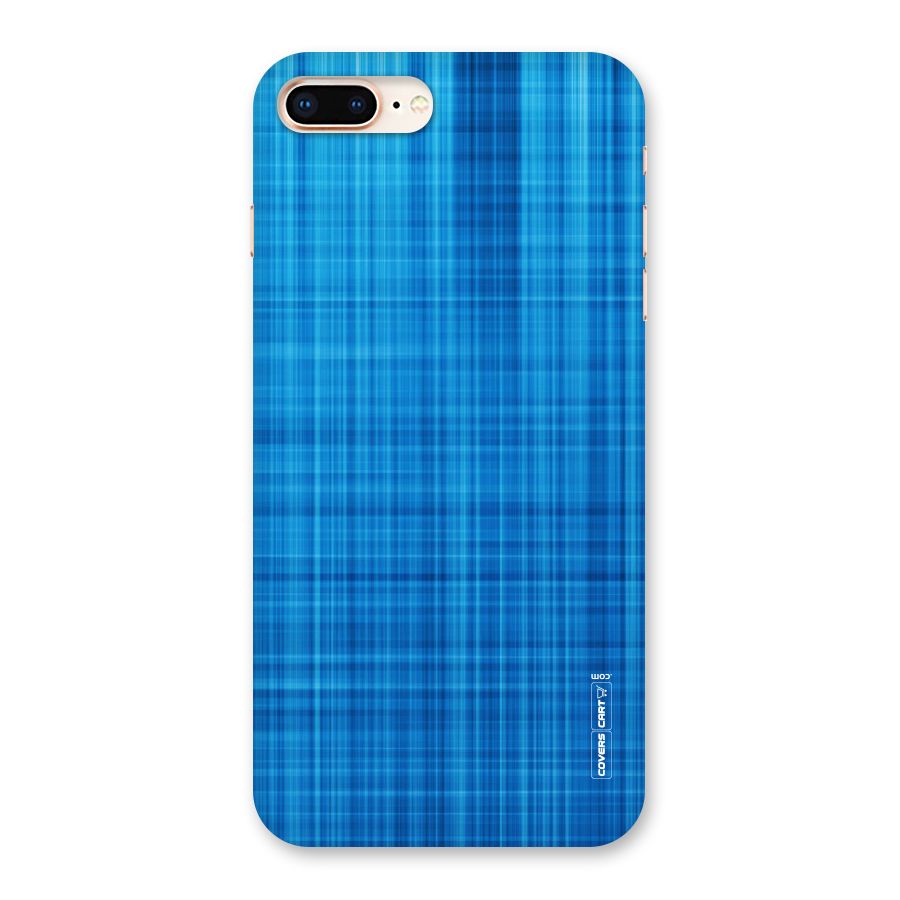Stripe Blue Abstract Back Case for iPhone 8 Plus