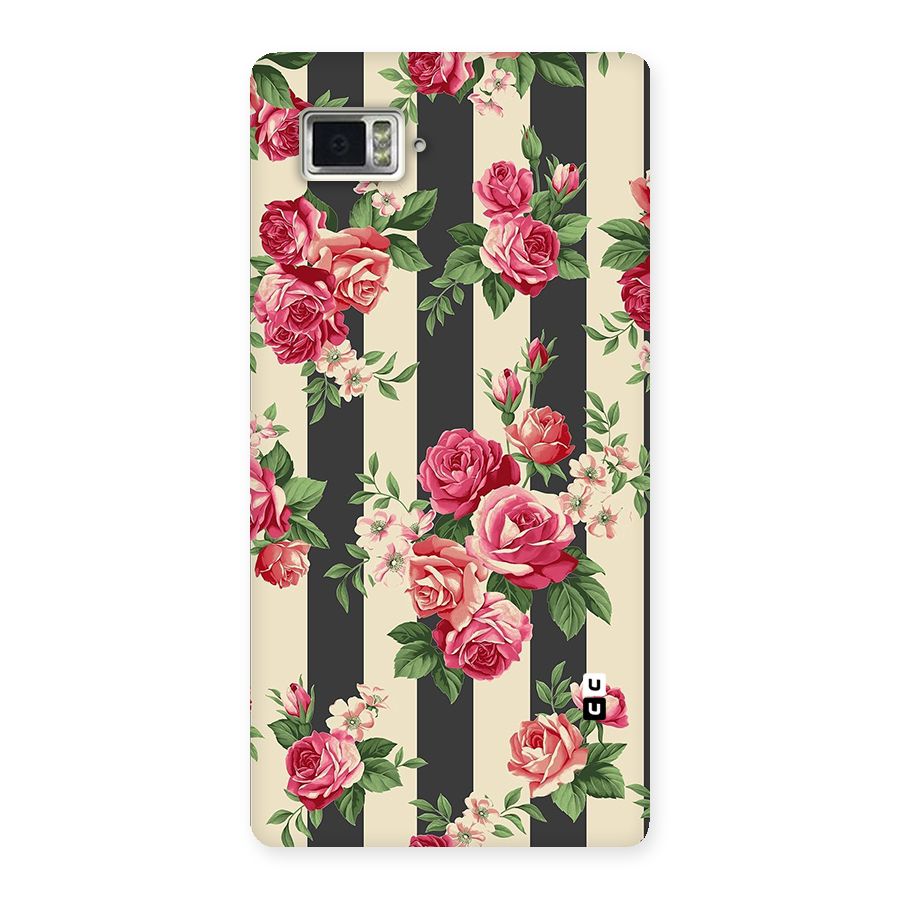 Stripes And Floral Back Case for Vibe Z2 Pro K920