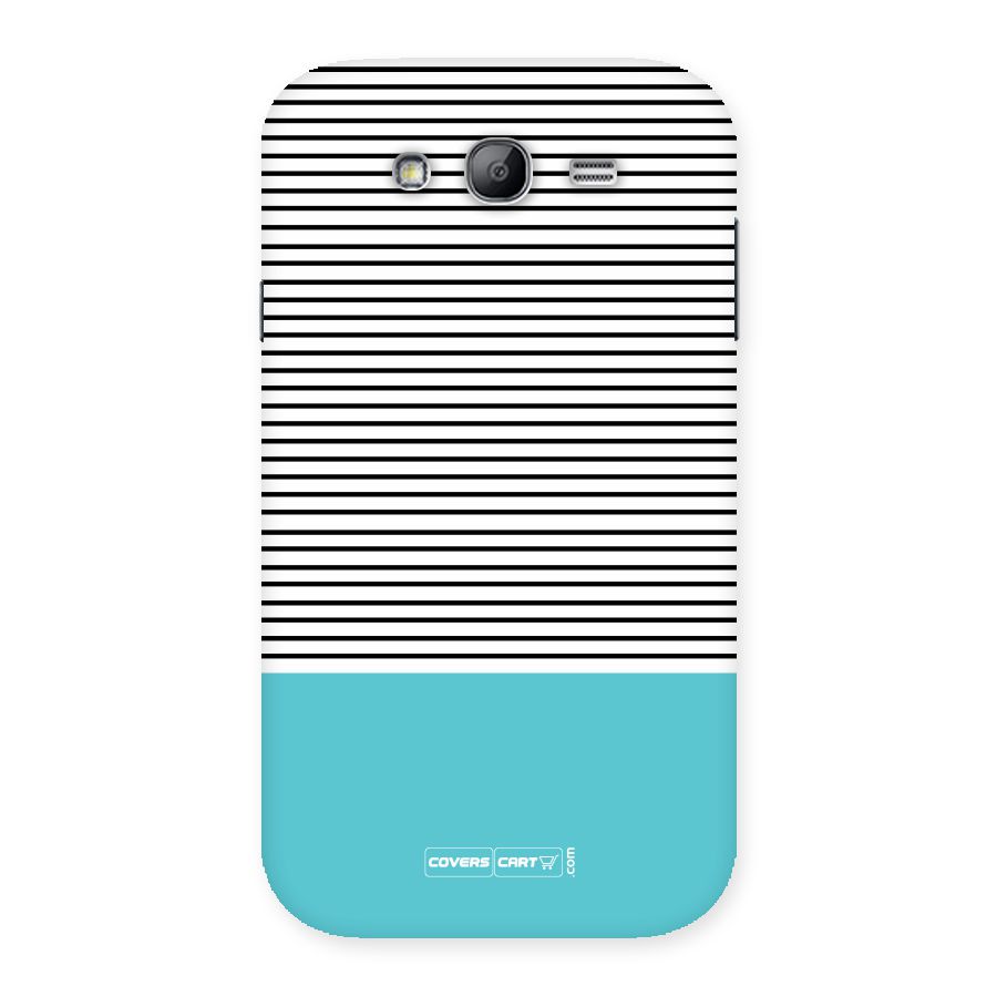 Deep Sky Blue Stripes Back Case for Galaxy Grand Neo Plus