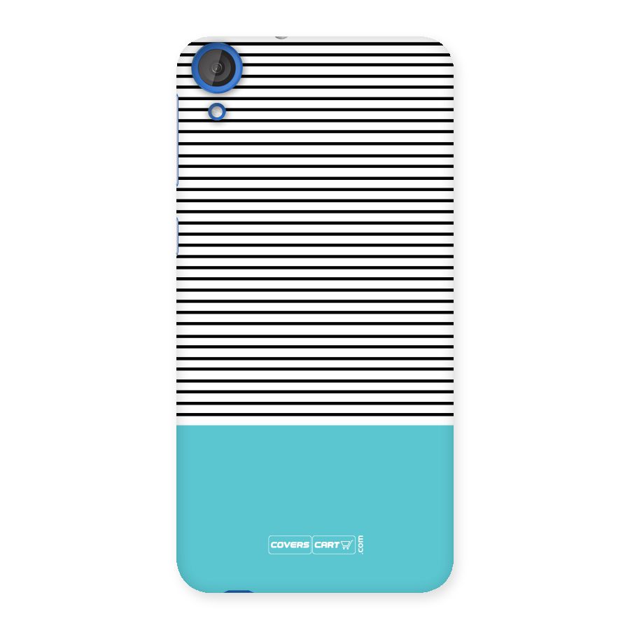 Deep Sky Blue Stripes Back Case for HTC Desire 820s