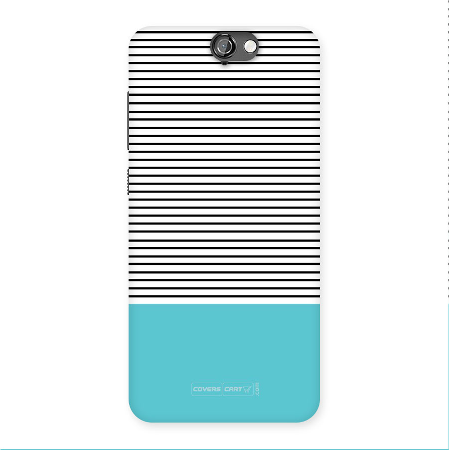 Deep Sky Blue Stripes Back Case for HTC One A9