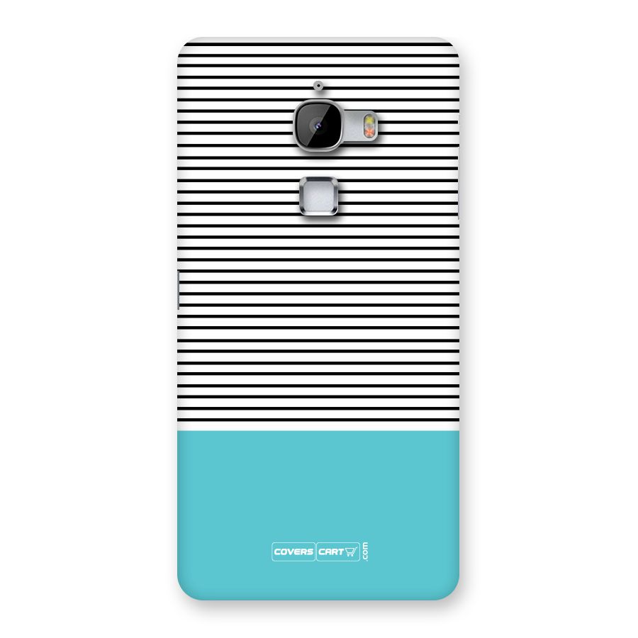 Deep Sky Blue Stripes Back Case for LeTV Le Max