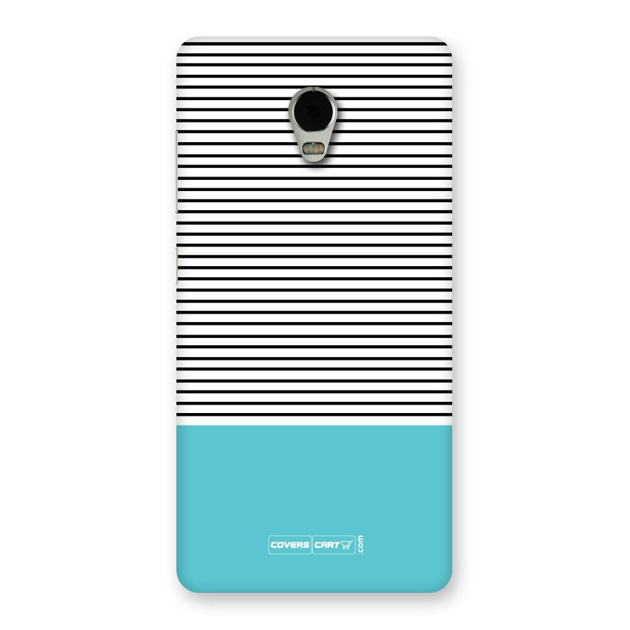 Deep Sky Blue Stripes Back Case for Lenovo Vibe P1