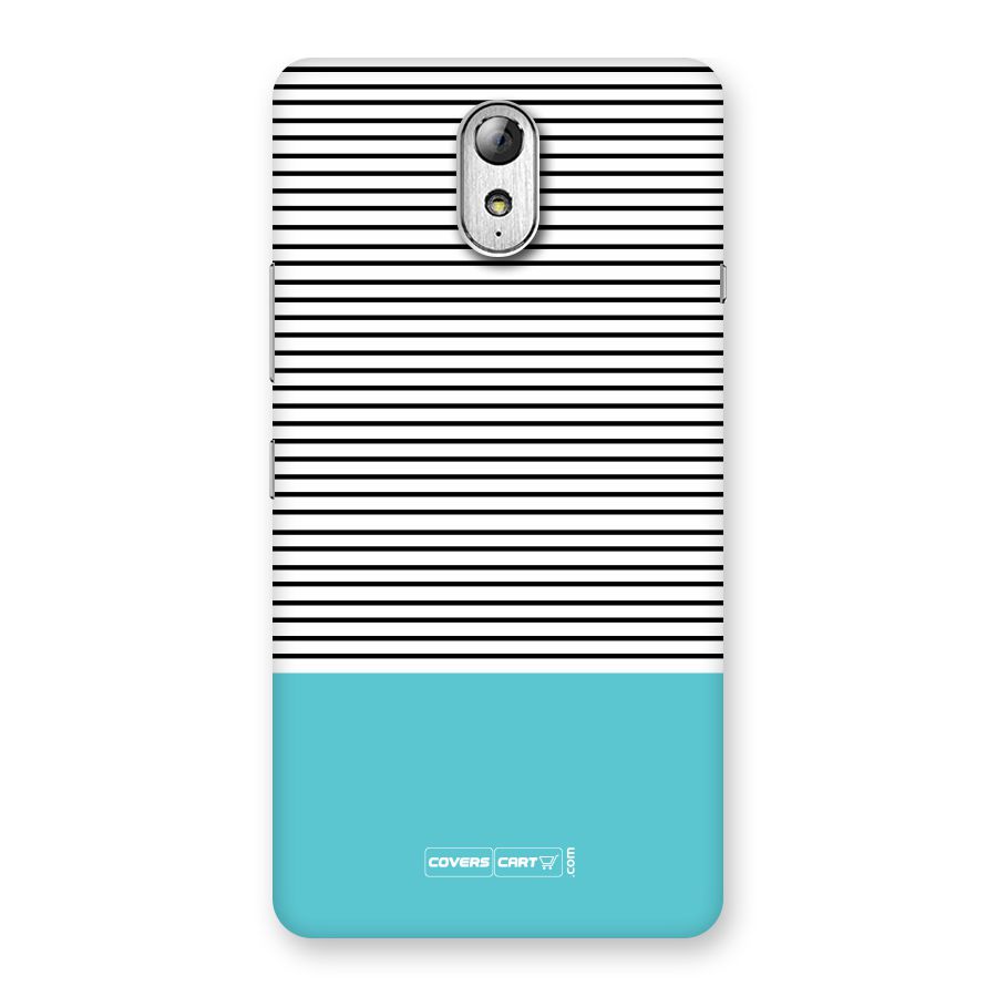 Deep Sky Blue Stripes Back Case for Lenovo Vibe P1M