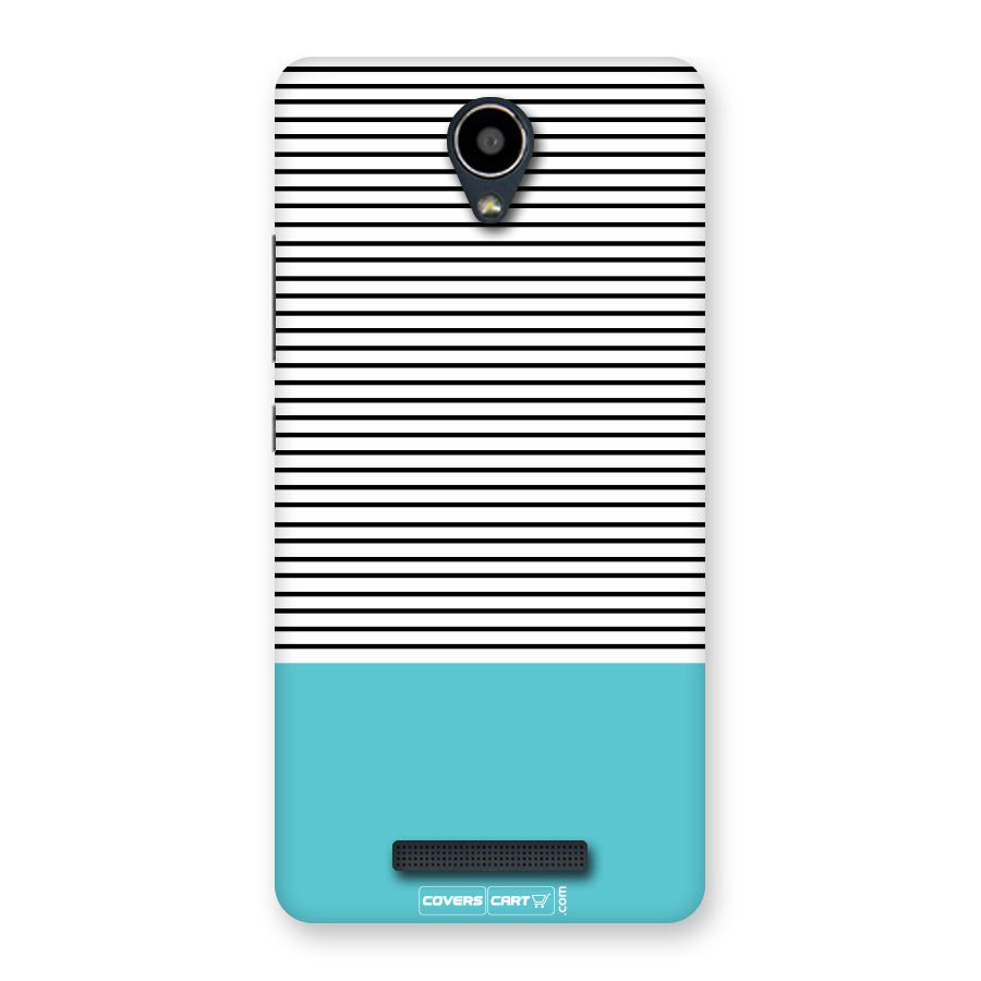 Deep Sky Blue Stripes Back Case for Redmi Note 2