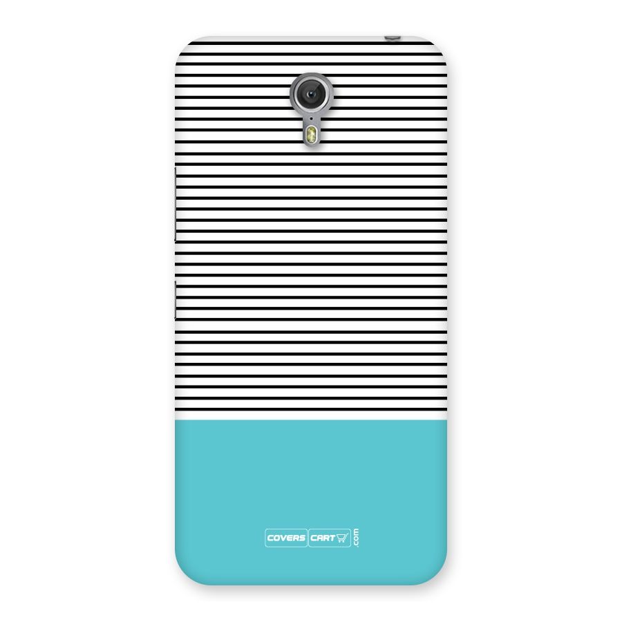 Deep Sky Blue Stripes Back Case for Zuk Z1
