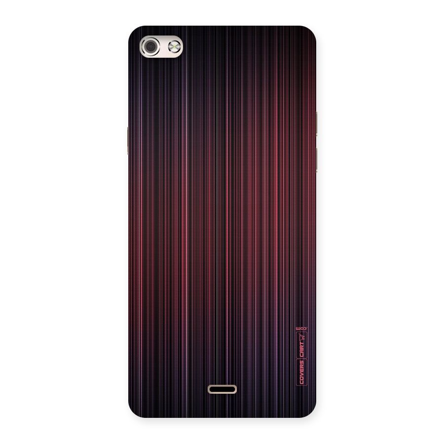 Stripes Gradiant Back Case for Micromax Canvas Silver 5