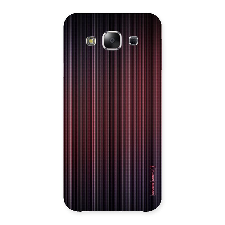 Stripes Gradiant Back Case for Samsung Galaxy E5