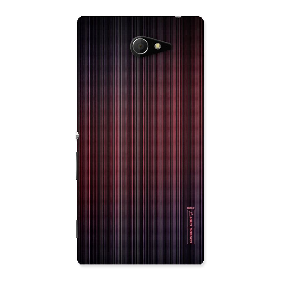 Stripes Gradiant Back Case for Sony Xperia M2