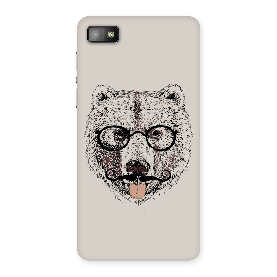 Studious Bear Back Case for Blackberry Z10