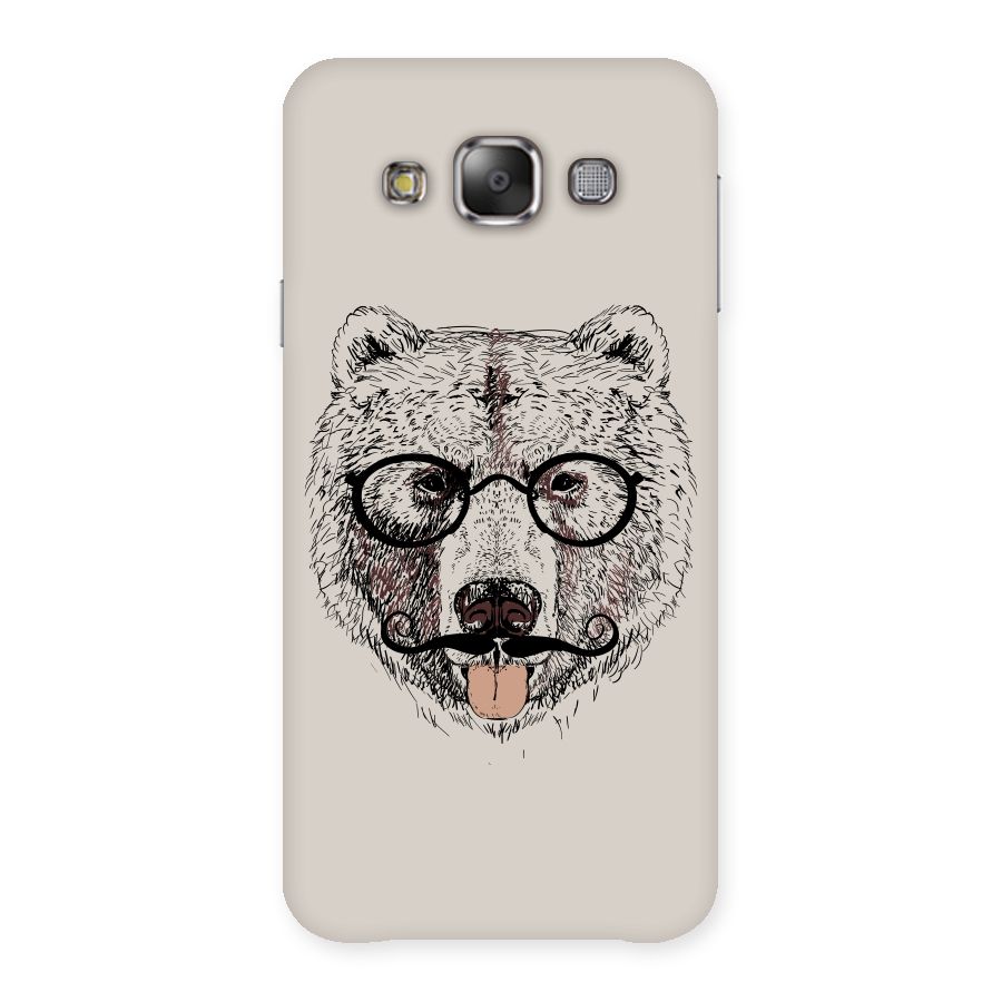 Studious Bear Back Case for Galaxy E7