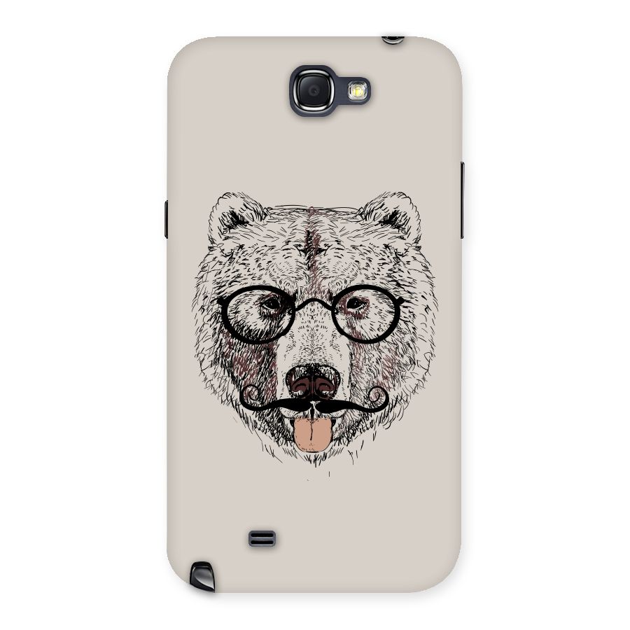 Studious Bear Back Case for Galaxy Note 2