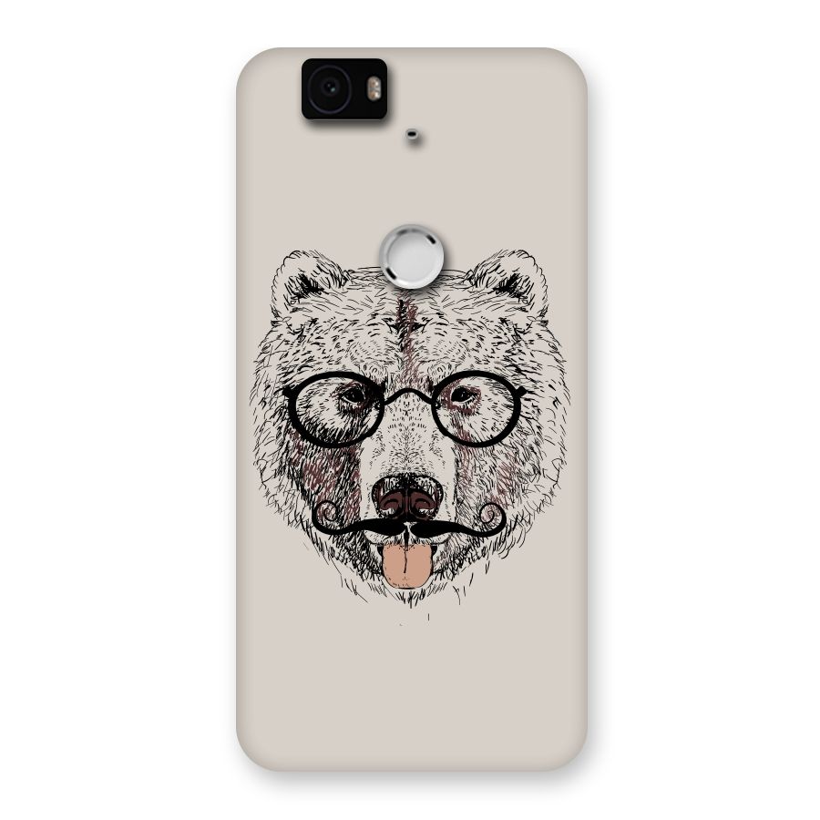 Studious Bear Back Case for Google Nexus-6P