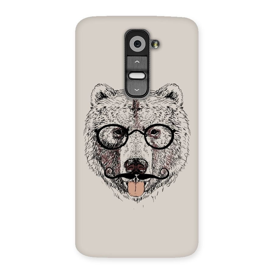 Studious Bear Back Case for LG G2