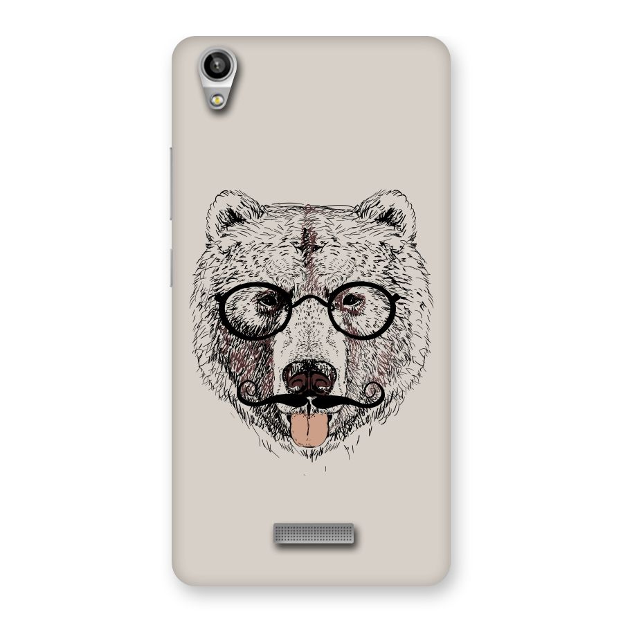 Studious Bear Back Case for Lava-Pixel-V1