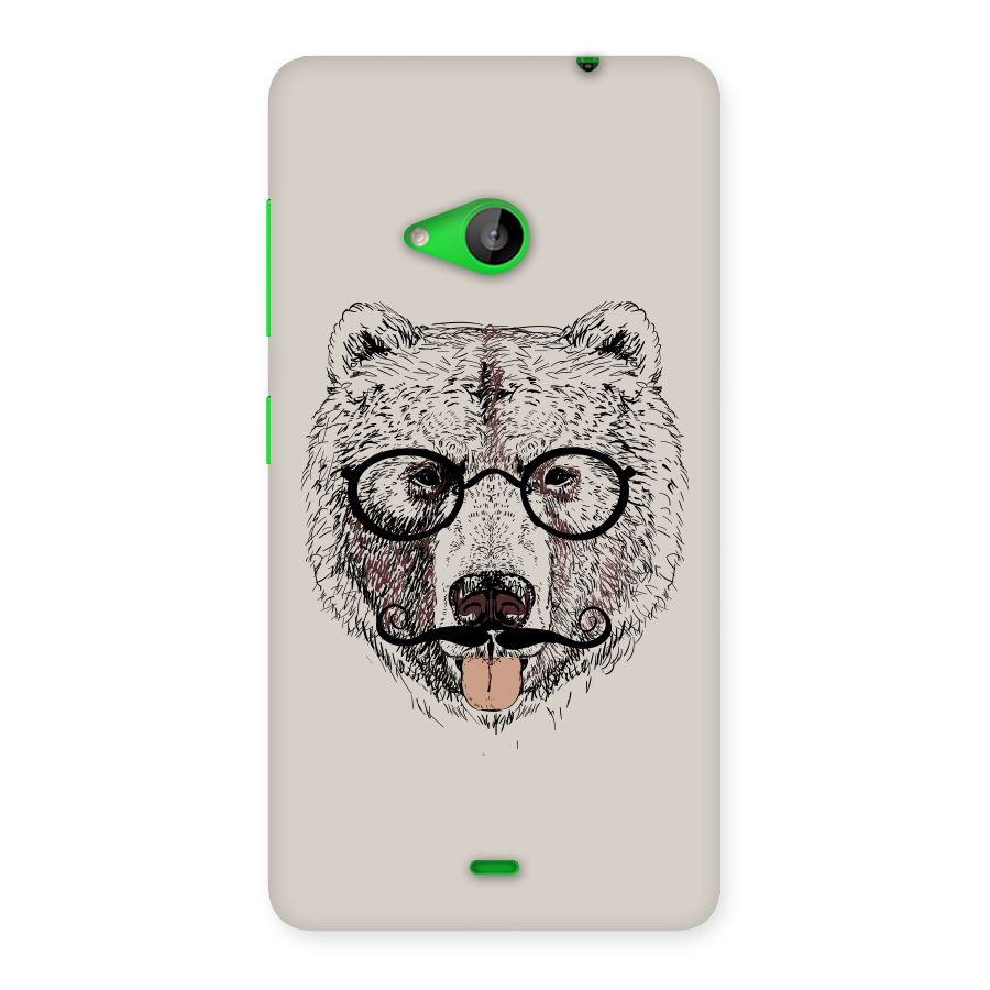 Studious Bear Back Case for Lumia 535