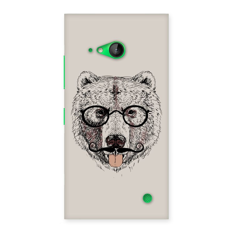 Studious Bear Back Case for Lumia 730
