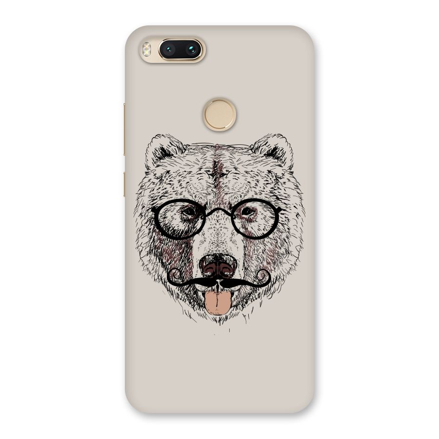 Studious Bear Back Case for Mi A1