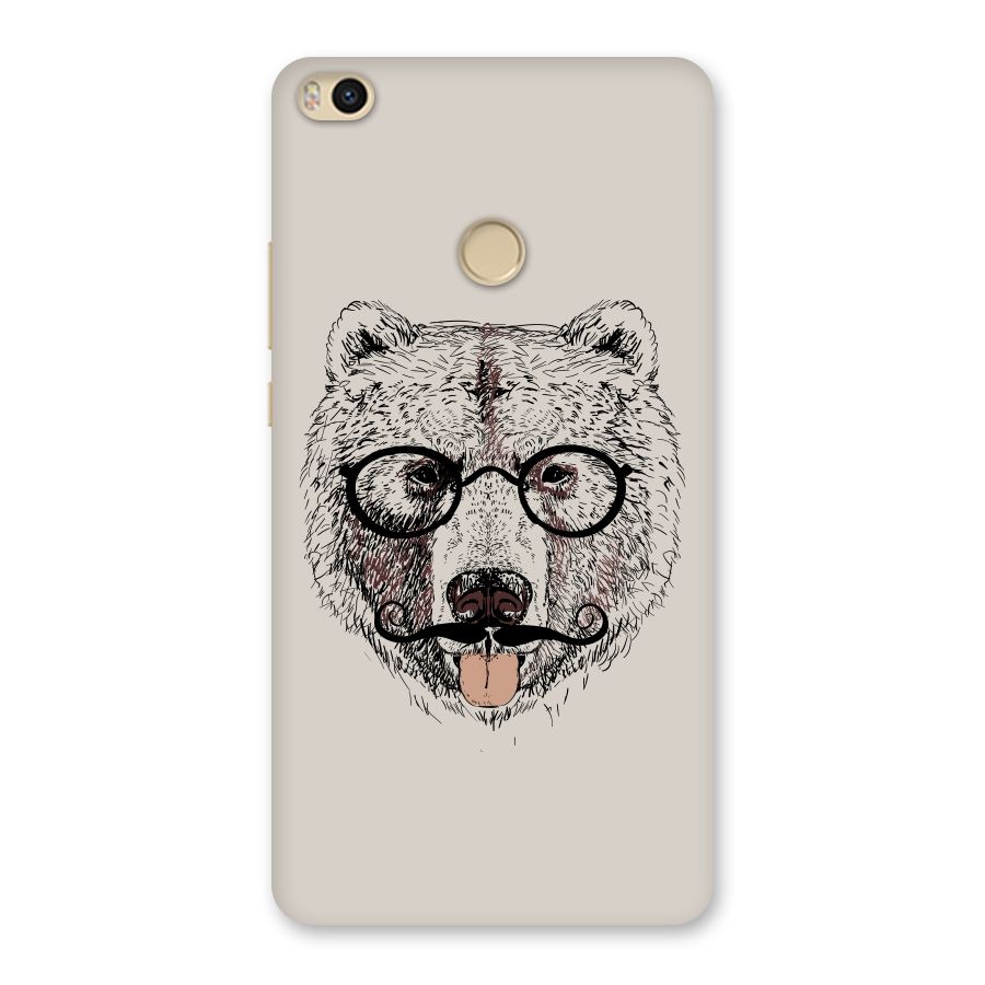 Studious Bear Back Case for Mi Max 2
