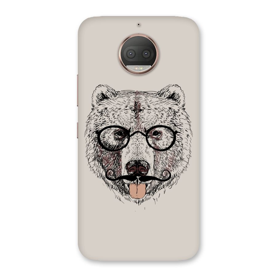 Studious Bear Back Case for Moto G5s Plus
