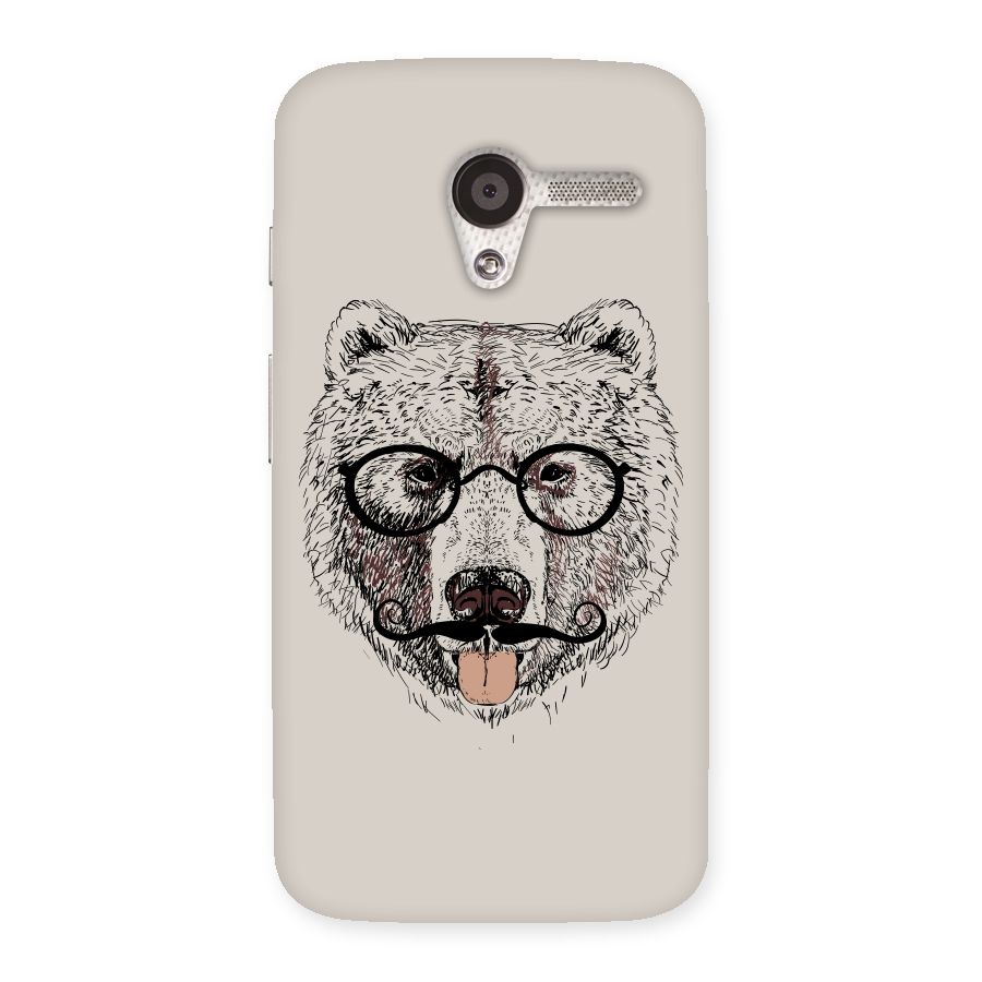 Studious Bear Back Case for Moto X