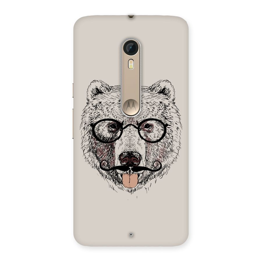 Studious Bear Back Case for Motorola Moto X Style