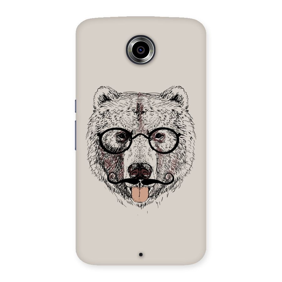 Studious Bear Back Case for Nexsus 6