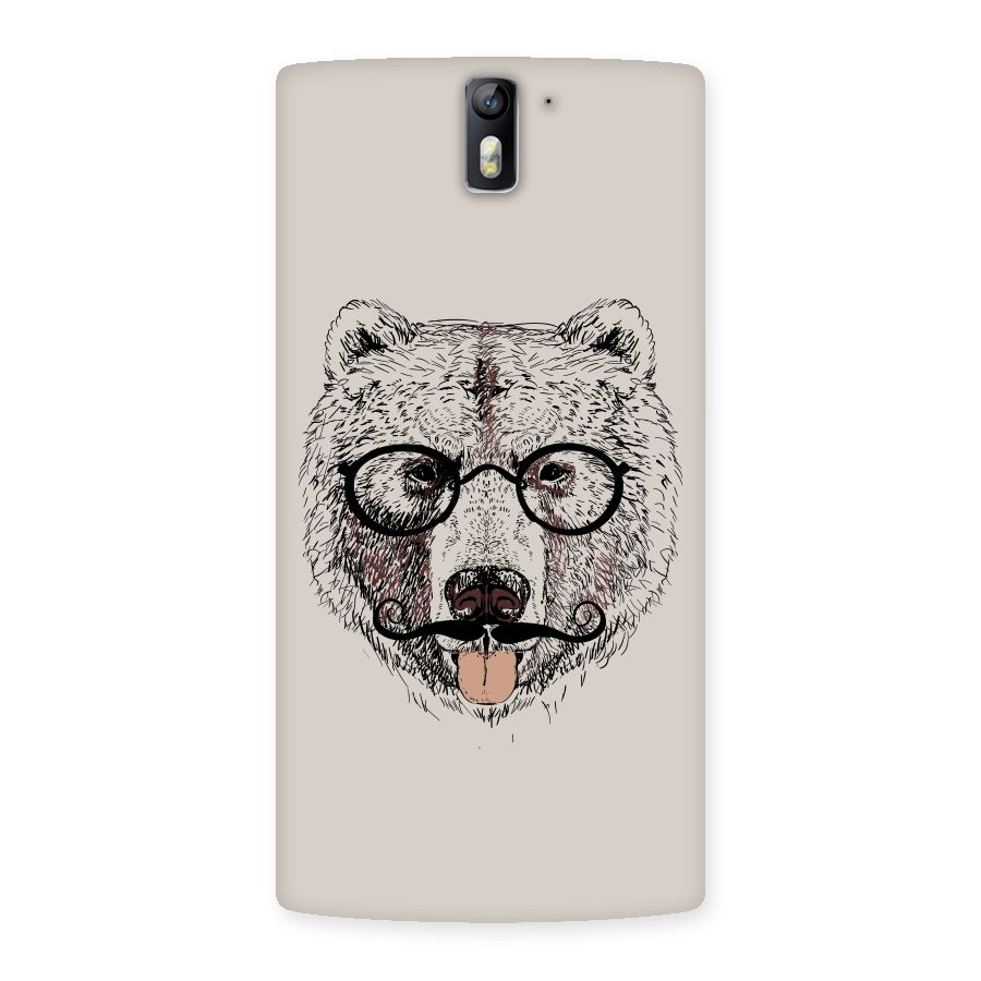 Studious Bear Back Case for One Plus One