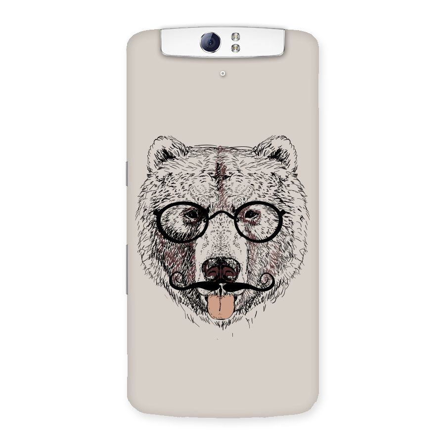 Studious Bear Back Case for Oppo N1